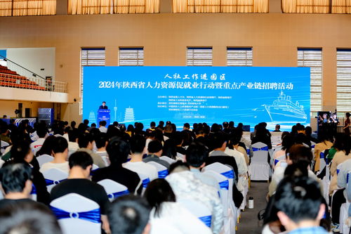 2024年陜西省人力資源促就業行動暨重點產業鏈招聘活動在西安舉辦