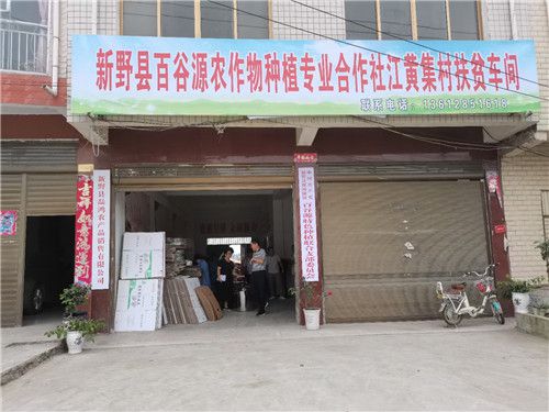 河南省文化傳播企業聯合會助力全省脫貧攻堅走進江黃集村捐贈儀式